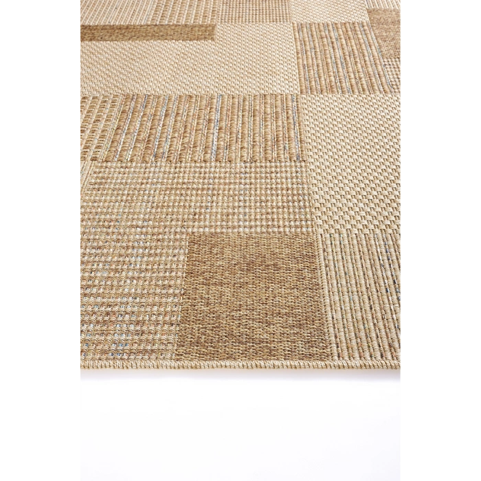 Naturel Jüt Halı Modern Örme Toz Vermez Kaymaz Taban Balkon Salon Bahçe Mutfak Halısı 1