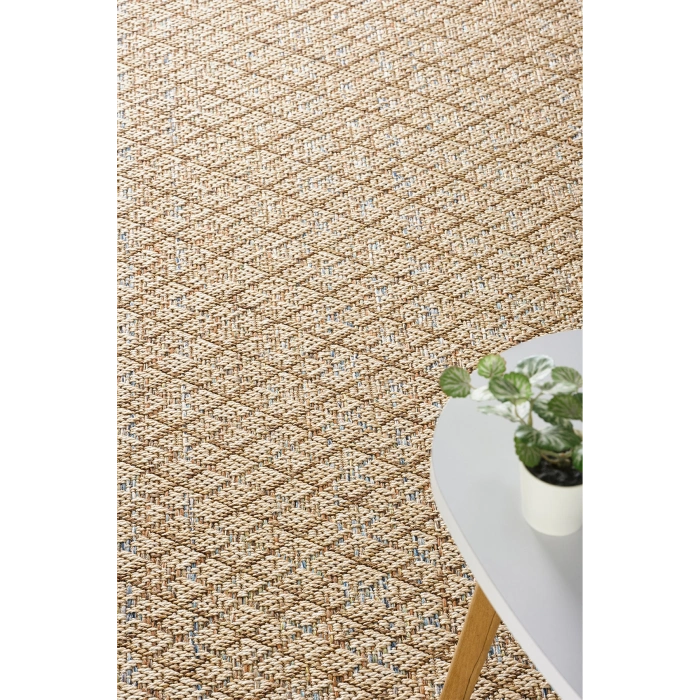Naturel Jüt Halı Modern Örme Toz Vermez Kaymaz Taban Balkon Salon Bahçe Mutfak Halısı 3