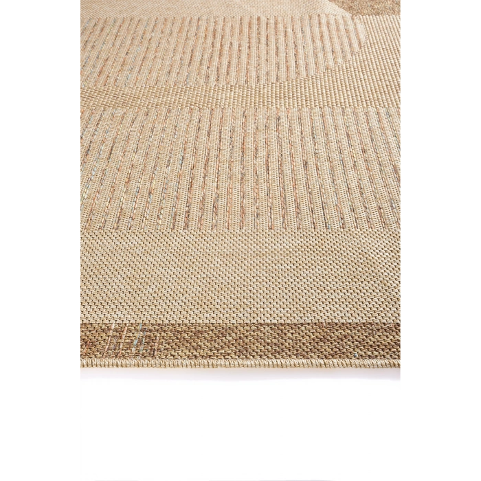 Naturel Jüt Halı Modern Örme Toz Vermez Kaymaz Taban Balkon Salon Bahçe Mutfak Halısı 5