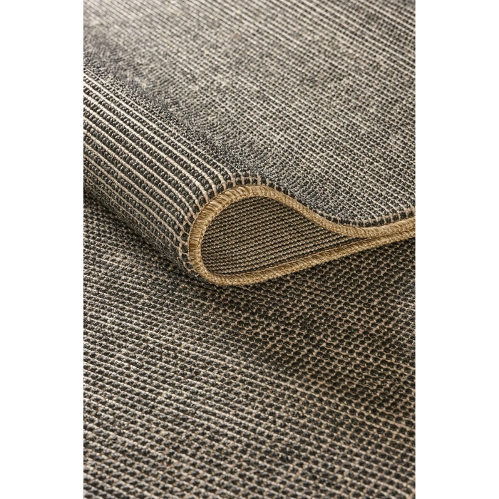 Modern Dokuma Halı Siyah Bukleli Mutfak Koridor Yolluk Salon Oturma Odası Balkon Halısı 9