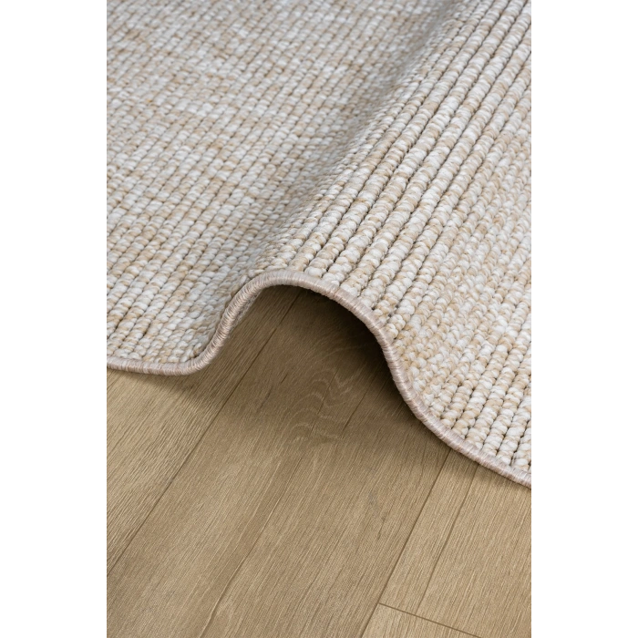 Bej Bukleli Dokuma Halı Salon Oturma Odası Yatak Çocuk Odası Koridor Halısı Yolluk Bej