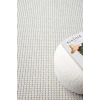 Beyaz Gri Yumuşak Dokulu Halı Kilim Salon Mutfak Koridor Yolluk Dokuma Makine Halısı 0014
