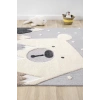 Ayıcıklı Yumuşak Bukleli Dokuma Halı Bebek Odası Çocuk Odası Genç Odası Halısı 17