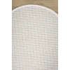 Oval Beyaz Bej Halı Modern Oturma Odası Salon Mutfak Koridor Antre Balkon Çocuk Odası Halısı 006