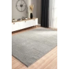 Dokuma Halı Gri Yumuşak Halı Yolluk Çocuk Yatak Odası Oturma Odası Salon Mutfak Halısı GRİ