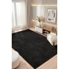 Dokuma Halı Siyah Yumuşak Halı Yolluk Çocuk Yatak Odası Oturma Odası Salon Mutfak Halısı SİYAH