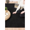 Dokuma Halı Siyah Yumuşak Halı Yolluk Çocuk Yatak Odası Oturma Odası Salon Mutfak Halısı SİYAH