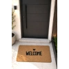 Coco Koko Paspas Dış Kapı Paspası Kıl Kapı Önü Paspası 45 x 70 WELCOME 4