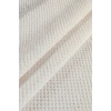 Bambu Beyaz Yumuşak Koltuk Örtüsü Kayma Yapmaz Yıkanabilir Süngerli ( 170x210) NOKTA BEYAZ