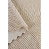 Bambu Bej Yumuşak Koltuk Örtüsü Kayma Yapmaz Yıkanabilir Süngerli ( 170x210) BEJ