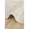 Eskitme Vintage Halı Krem Bambu Polyester Oturma Odası Salon Mutfak Halısı 12