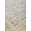 Eskitme Vintage Çiçekli Halı Krem Mavi Bambu Polyester Oturma Odası Salon Mutfak Halısı 14