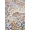 Eskitme Çok Renkli Vintage Çiçekli Halı Bambu Polyester Oturma Odası Salon Mutfak Halısı 1