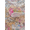 Eskitme Çok Renkli Vintage Halı Bambu Polyester Oturma Odası Salon Mutfak Halısı 2