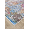Eskitme Çok Renkli Vintage Halı Bambu Polyester Oturma Odası Salon Mutfak Halısı 2