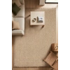 Naturel Jüt Halı Modern Örme Hasır Toz Vermez Kaymaz Taban Balkon Bahçe Mutfak Halısı 3