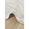 Krem Renk Modern Dokuma Halı Bukleli Yumuşak Halı Oturma Odası Salon Mutfak Antre Yolluk Halısı ICE
