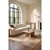 Naturel Jüt Halı Modern Örme Toz Vermez Kaymaz Taban Balkon Salon Bahçe Mutfak Halısı 1
