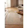 Naturel Jüt Halı Modern Örme Toz Vermez Kaymaz Taban Balkon Salon Bahçe Mutfak Halısı 5