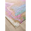 Çok Renkli Vintage Halı Bambu Polyester Oturma Odası Salon Mutfak Halısı 6