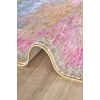 Çok Renkli Vintage Halı Bambu Polyester Oturma Odası Salon Mutfak Halısı 6