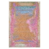 Çok Renkli Vintage Halı Bambu Polyester Oturma Odası Salon Mutfak Halısı 6