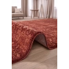 Kırmızı Vintage Eskitme Dokuma Halı Klasik Halı Yolluk Antre Oturma Odası Salon Mutfak Halısı 6
