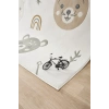 Yumuşak Dokuma Halı Sevimli Ayıcık Leke Tutmaz Bebek Odası Çocuk Odası Genç Odası Halısı 4
