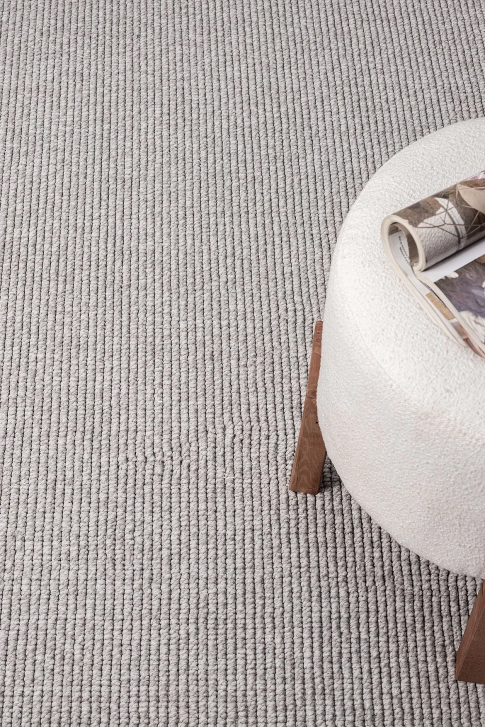 Gri Dokuma Halı Bukleli Salon Oturma Odası Yatak Çocuk Odası Koridor Halısı Yolluk Gri