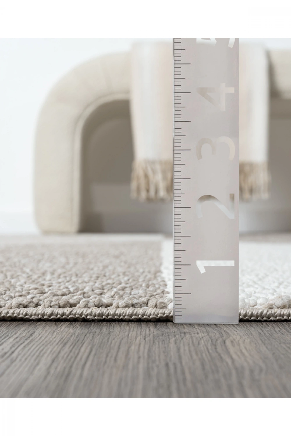 Krem Bej Vizon Yumuşak Dokuma Halı Salon Oturma Odası Mutfak Koridor Yolluk Halı 002