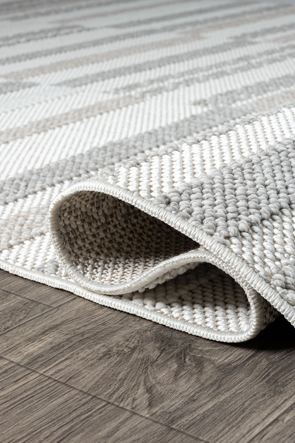 Beyaz Yumuşak Dokulu Halı Kilim Salon Mutfak Koridor Yolluk Dokuma Makine Halısı 003