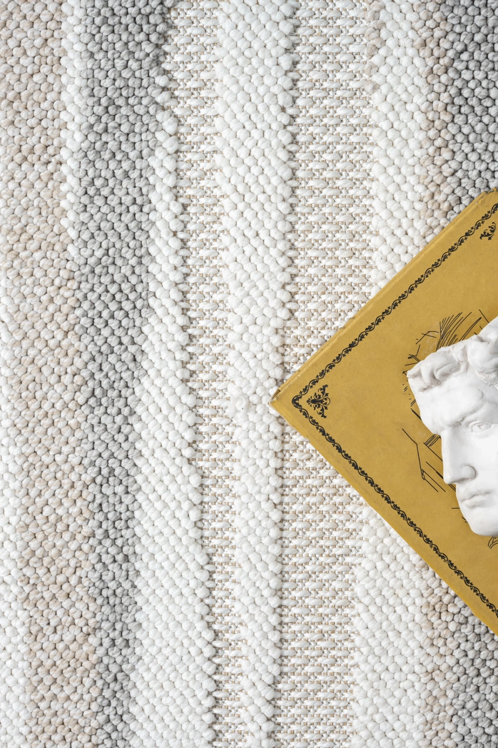 Krem Bej Gri Yumuşak Dokulu Halı Kilim Salon Mutfak Koridor Yolluk Dokuma Makine Halısı 005