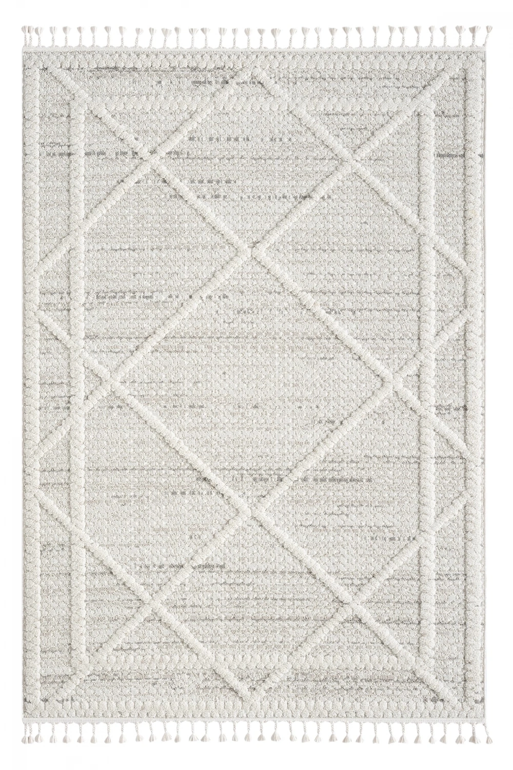 Krem Modern Desen Dokuma Halı Oturma Odası Salon Mutfak Antre Yolluk Halısı