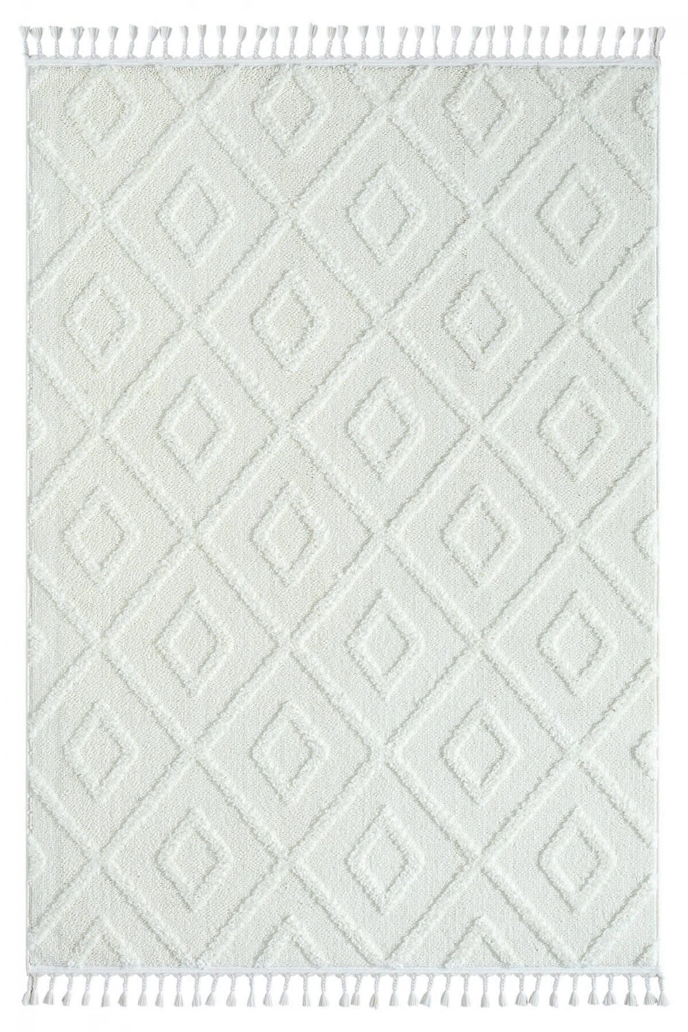 Krem Bukleli Yumuşak Dokuma Halı Yolluk Çocuk Odası Oturma Odası Salon Mutfak Halısı