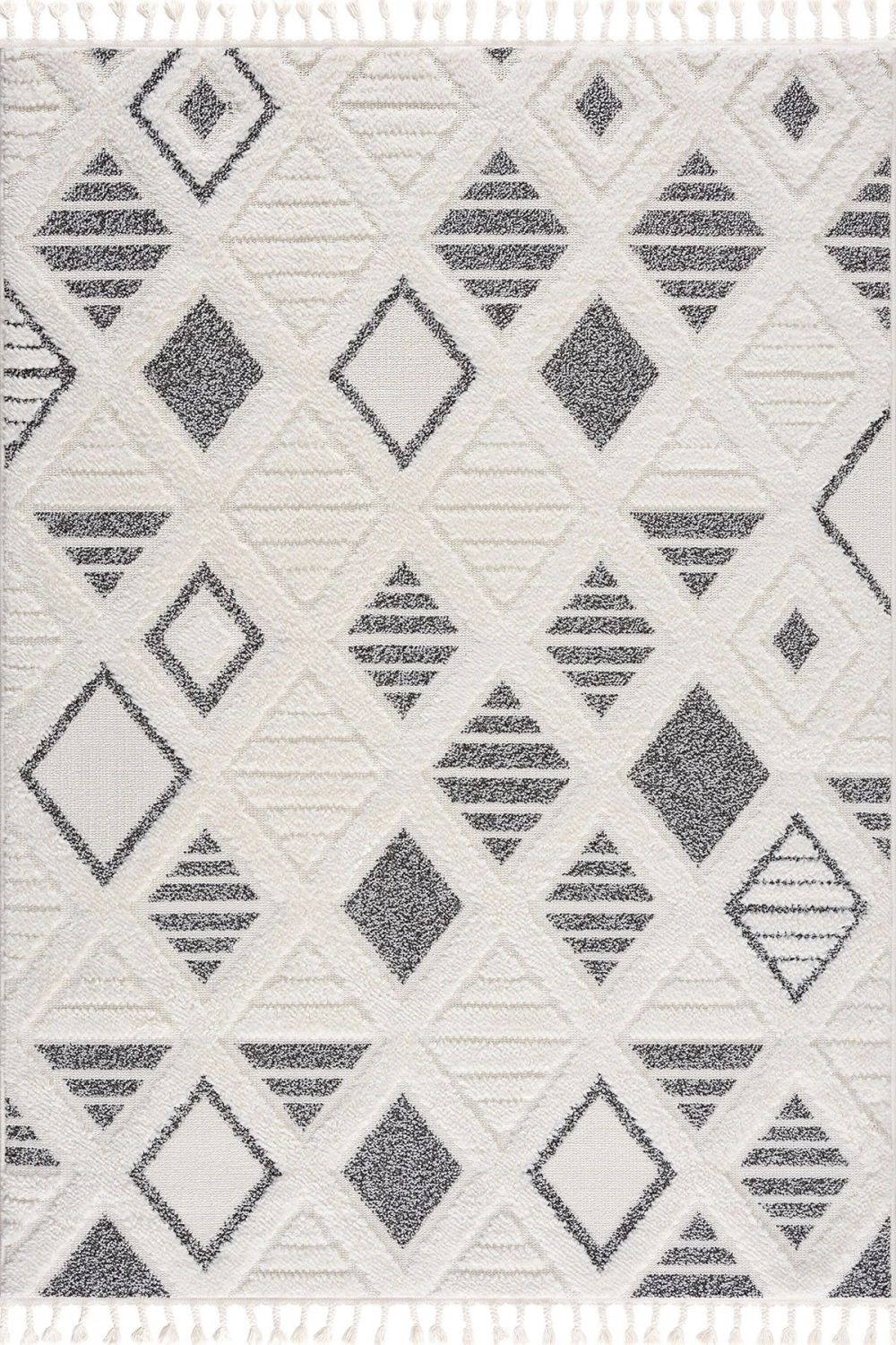 Bukleli Yumuşak Krem Dokuma Halı Çocuk Odası Oturma Odası Salon Mutfak Halısı