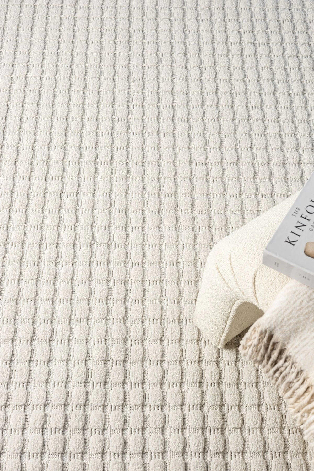 Krem Yumuşak Dokulu Halı Salon Oturma Odası Mutfak Yatak Çocuk Odası Yolluk Dokuma Makine Halısı