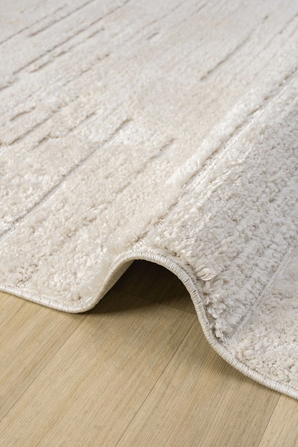 Krem Renk Modern Dokuma Halı Yolluk Antre Oturma Odası Salon Mutfak Halısı