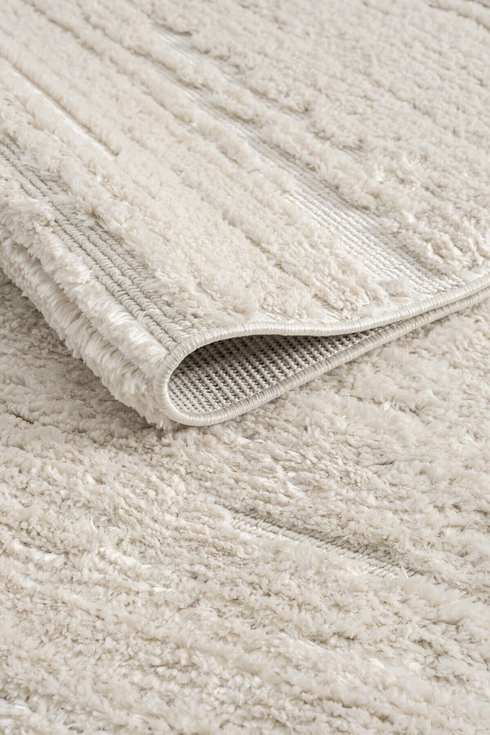 Krem Renk Modern Dokuma Halı Yolluk Antre Oturma Odası Salon Mutfak Halısı