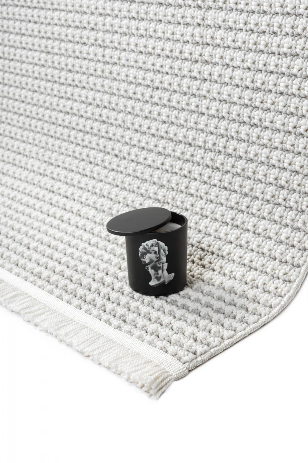 Beyaz Gri Yumuşak Dokulu Halı Kilim Salon Mutfak Koridor Yolluk Dokuma Makine Halısı 0014