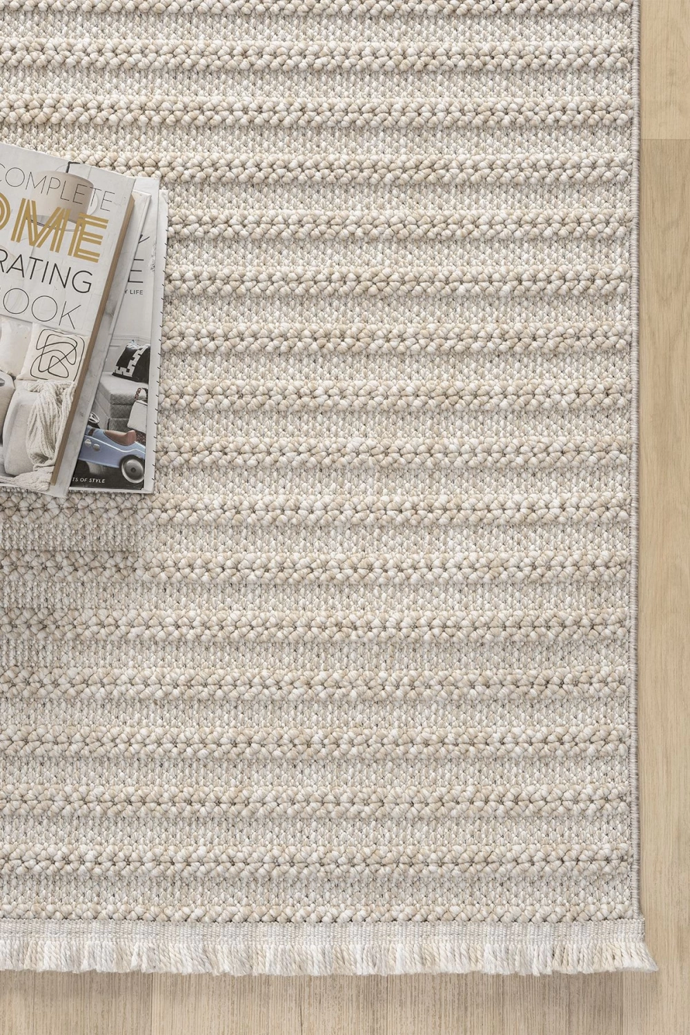 Bej Kahverengi Dokuma Halı Kilim Salon Mutfak Koridor Yolluk Dokuma Makine Halısı 0019