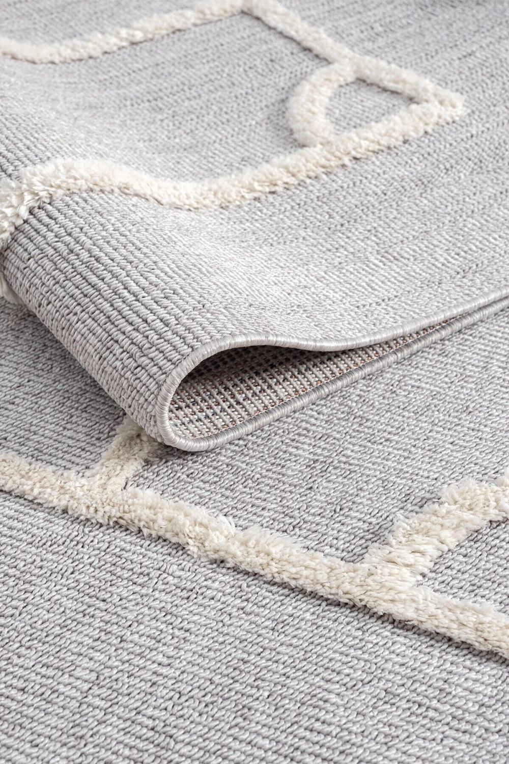 Futbol Sahası Gri Halı Yumuşak Bukleli Dokuma Halı Bebek Odası Çocuk Odası Genç Odası Halısı 15