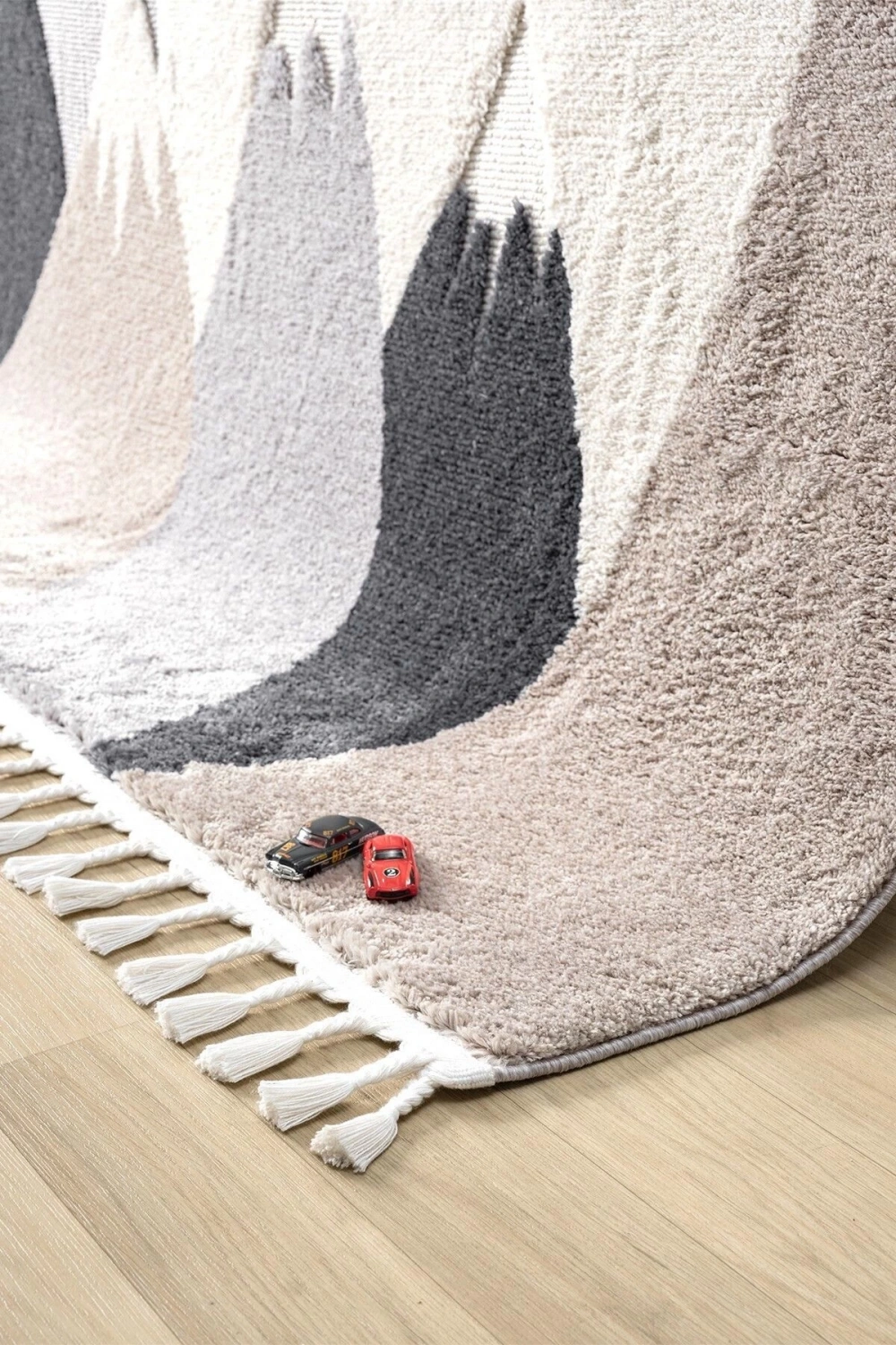 Ayıcıklı Yumuşak Bukleli Dokuma Halı Bebek Odası Çocuk Odası Genç Odası Halısı 17