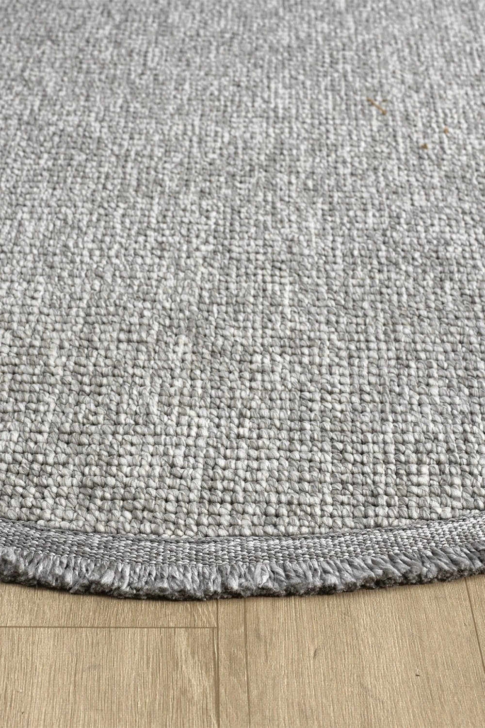 Gri Oval Dokuma Halı Salon Oturma Odası Yatak Odası Koridor Yolluk Halısı GRİ OVAL