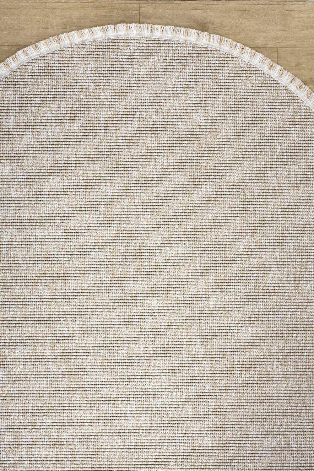 Bej Oval Dokuma Halı Salon Oturma Odası Yatak Odası Koridor Yolluk Halısı BEJ OVAL