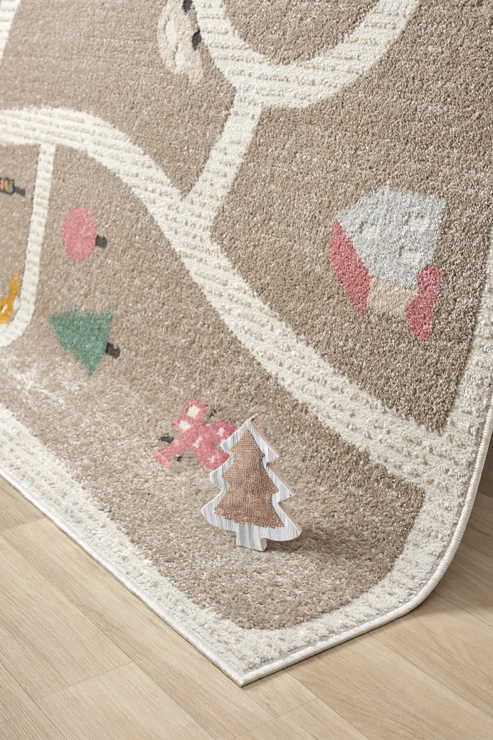 Yumuşak Dokuma Halı Leke Tutmaz Araba Yolu Bebek Odası Çocuk Odası Genç Odası Halısı Oyun Yol