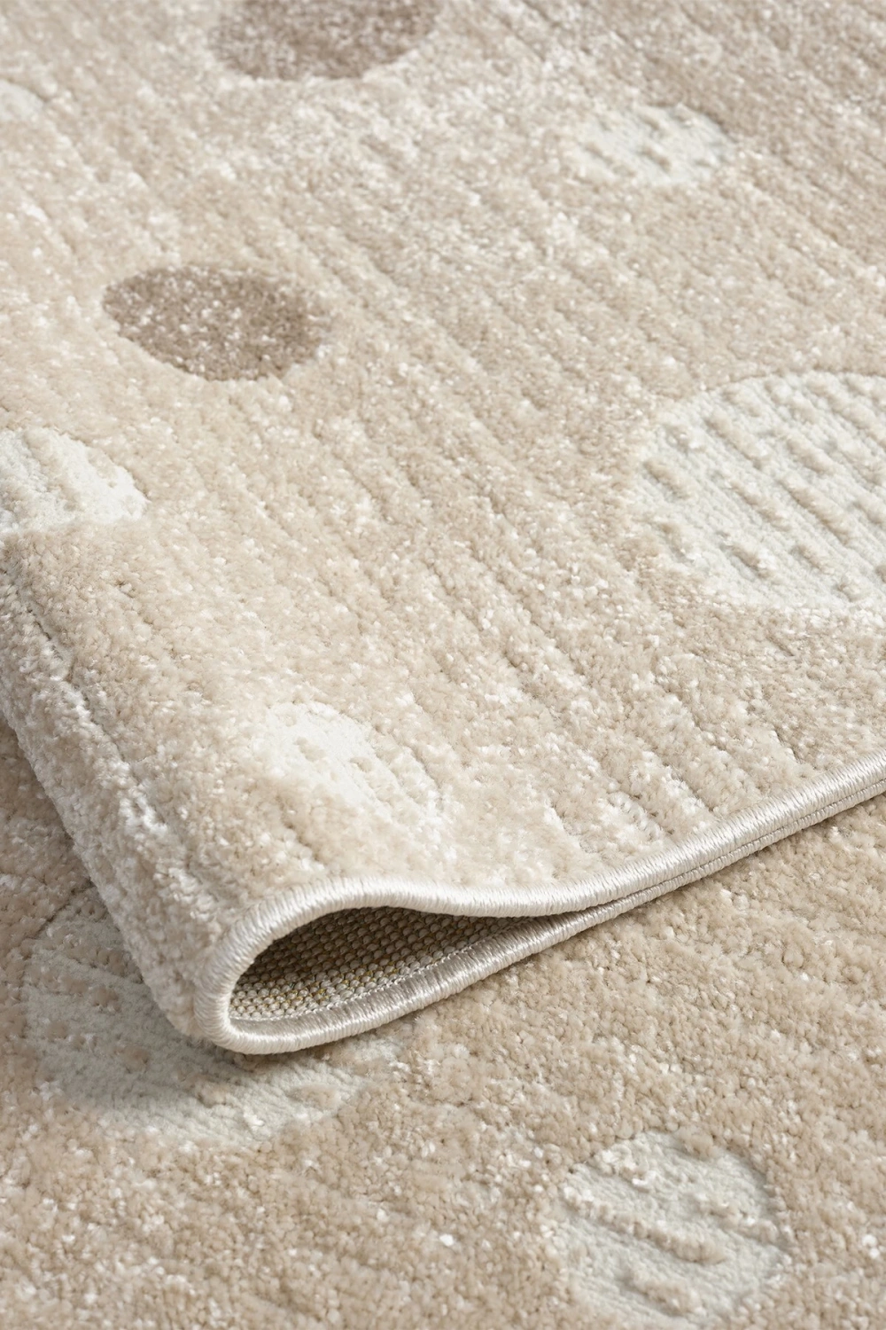 Yumuşak Puantiyeli Dokuma Halı Leke Tutmaz Bebek Odası Çocuk Odası Genç Odası Halısı PUANTİYE