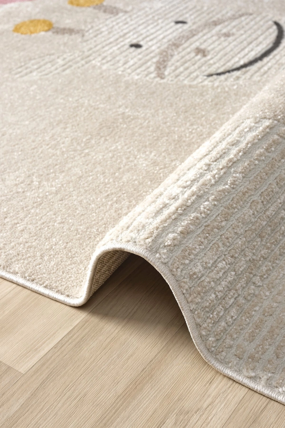 Yumuşak Dokuma Halı Zürafa Figürlü Leke Tutmaz Bebek Odası Çocuk Odası Genç Odası Halısı ZÜRAFA