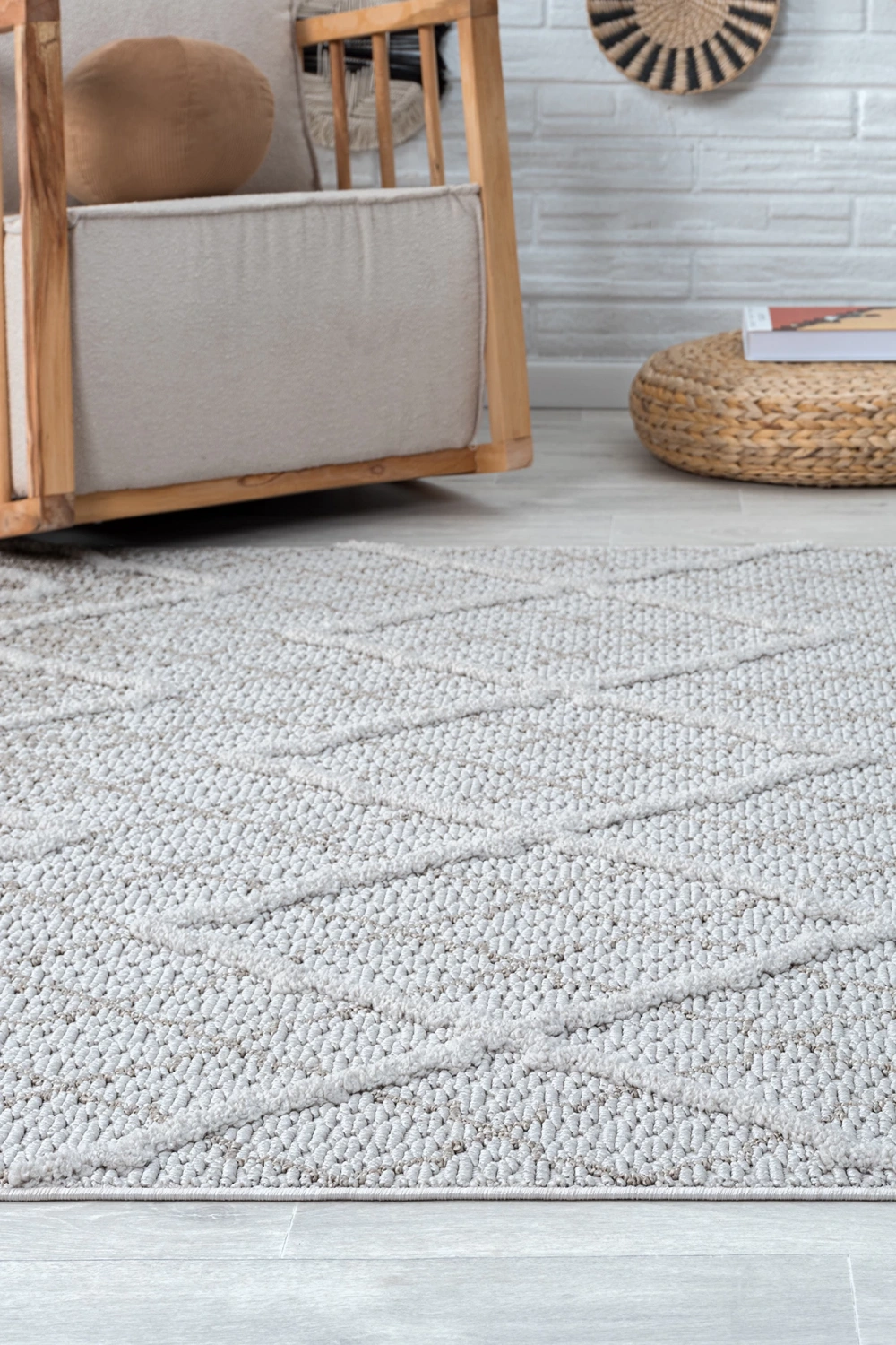 Modern Desen Dokuma Halı Antre Yolluk Oturma Odası Salon Halısı