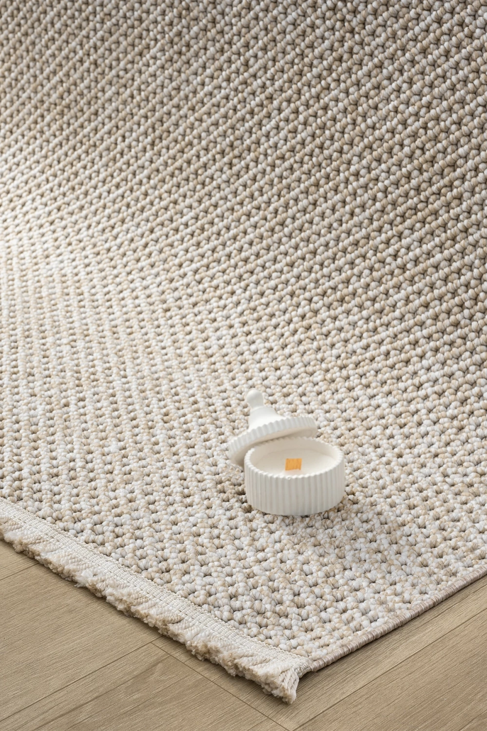 Bej Yumuşak Dokulu Yıkabilir Halı Salon Oturma Odası Mutfak Koridor Yolluk Dokuma Makine Halısı 0012