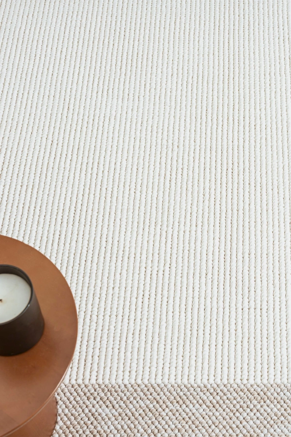 Beyaz Bej Yumuşak Yapılı Bordürlü Dokuma Halı Salon Mutfak Koridor Yolluk Dokuma Makine Halısı 0021